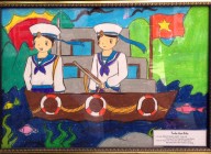 Cuộc thi vẽ tranh về chú bộ đội biển đảo